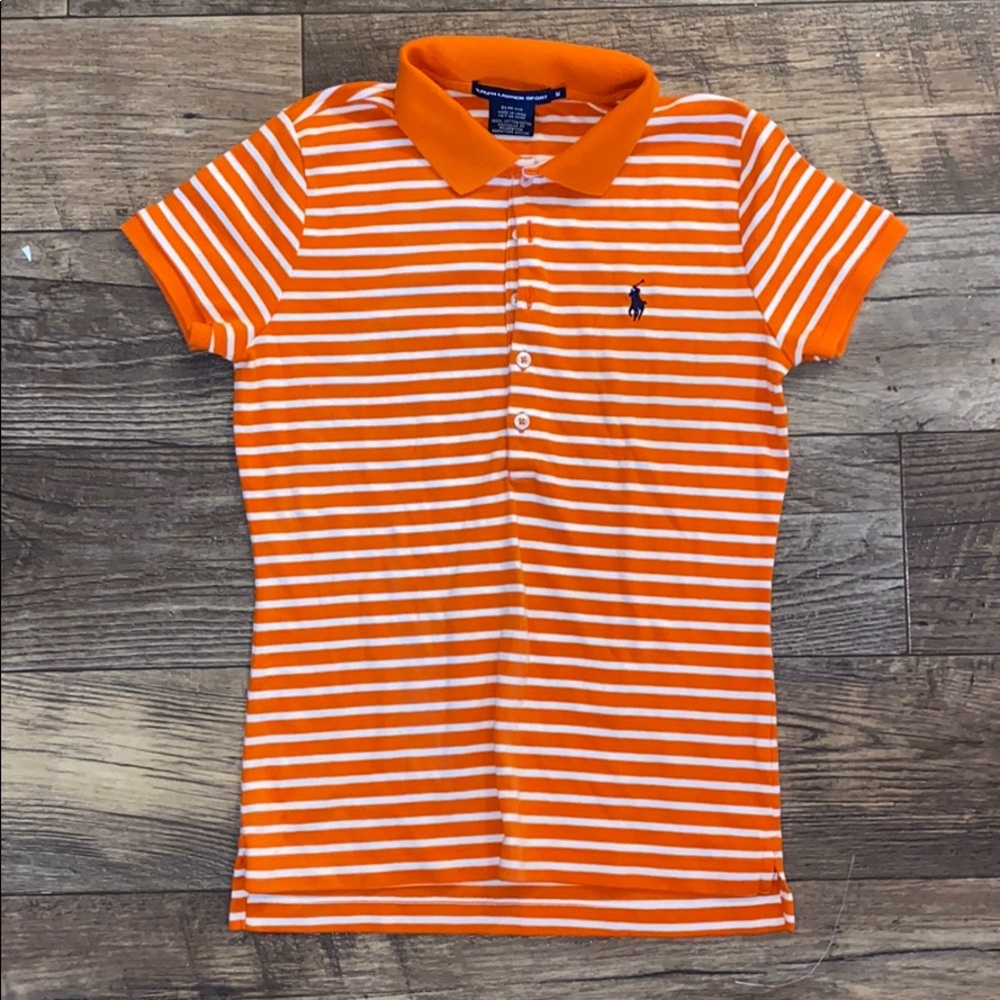Ralph Lauren Sport Striped Polo Shirt